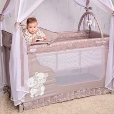Манеж Lorelli Magic Sleep Blue ADVENTURE